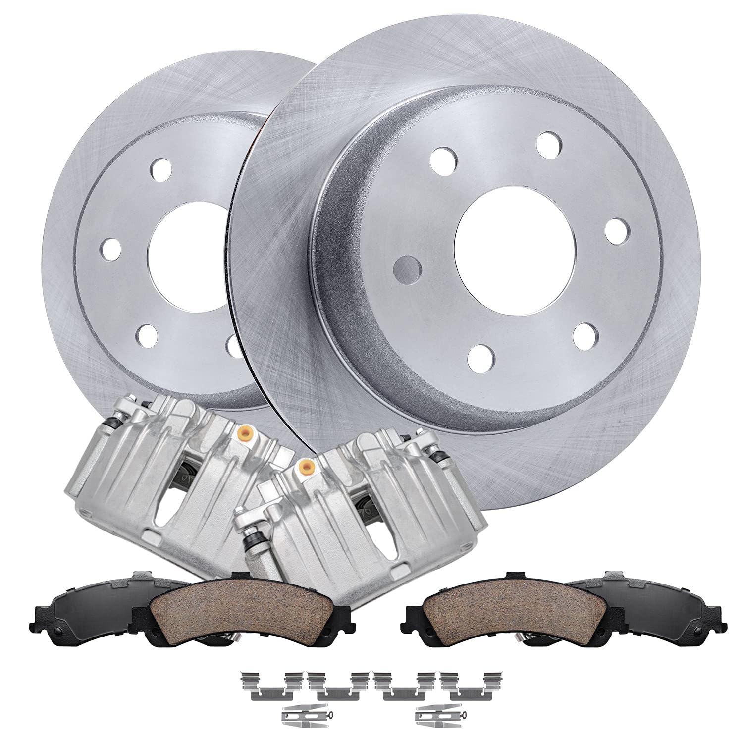 Detroit Axle - Rear Brake Kit for Chevy GMC Silverado Sierra Suburban