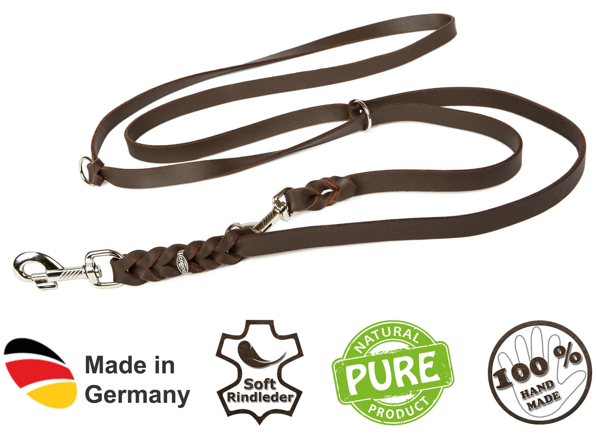 Guinzagli In Pelle Per Cani ▻ Prezzo Basso - Foto 2