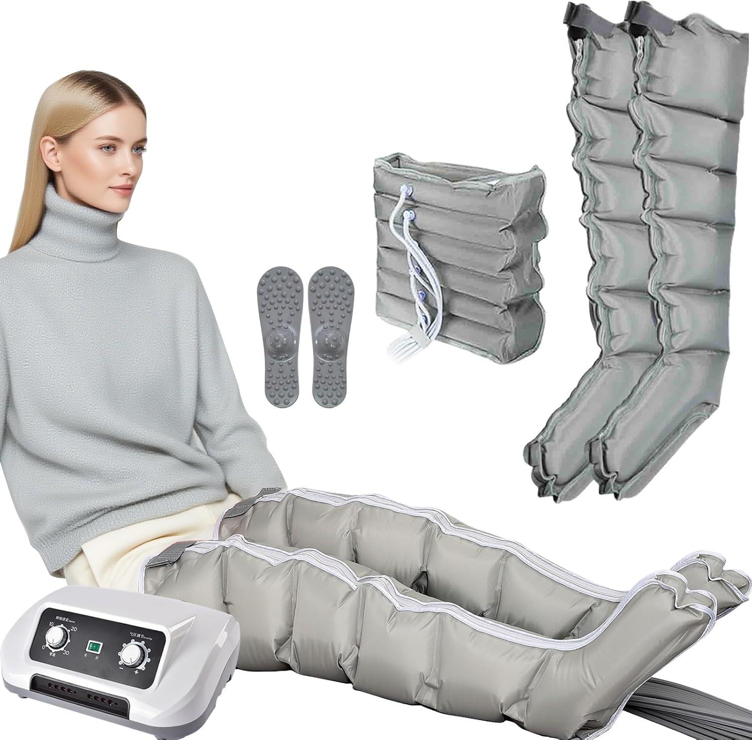 Massaggiatore Compressione D'Aria Per Per Vita Braccia Gambe Caviglie