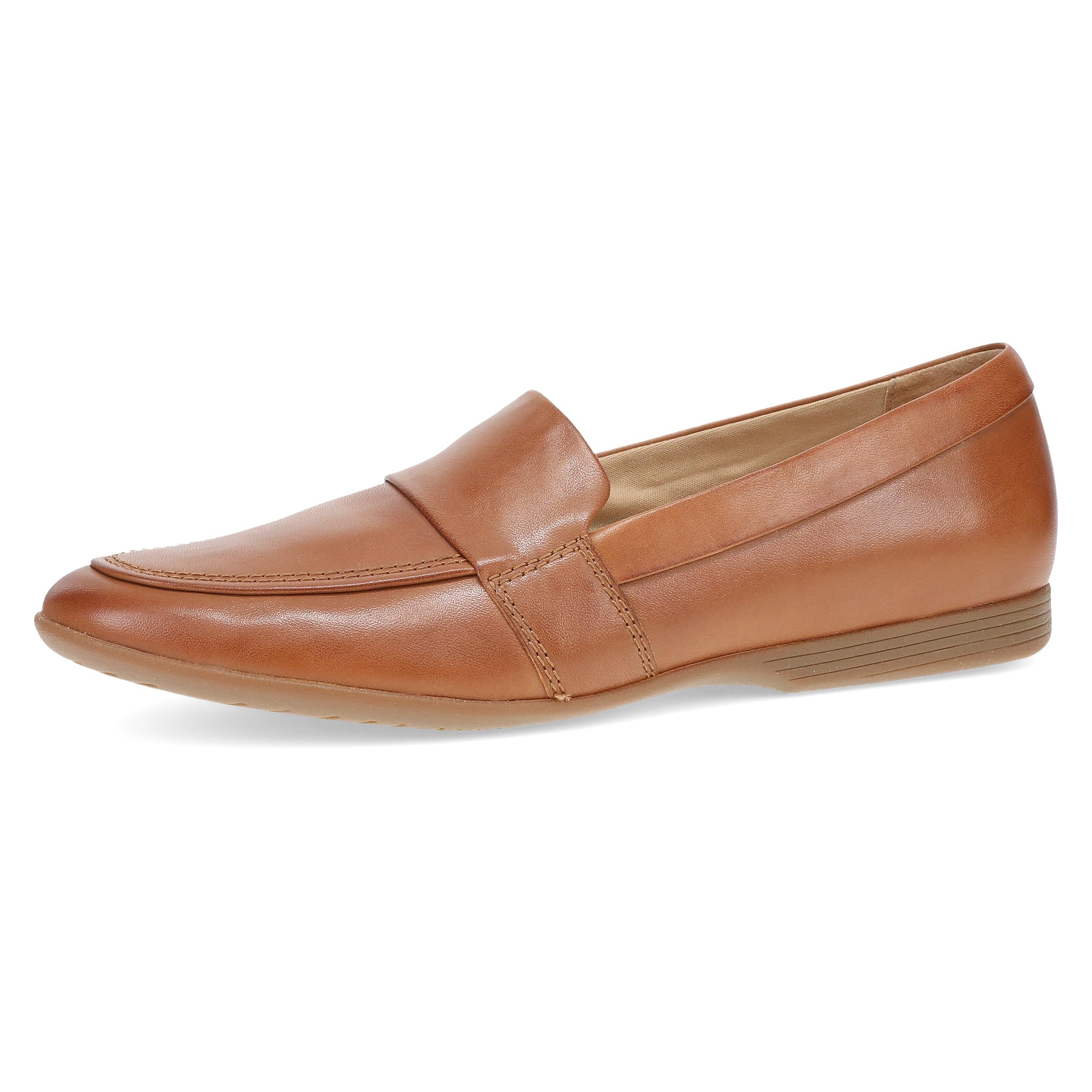Dansko Linden Slip-On Loafers for Women - Comfortable Flat Shoes with Arch Support - Versatile Casual to Dressy Footwear - Lightweight Rubber Outsole