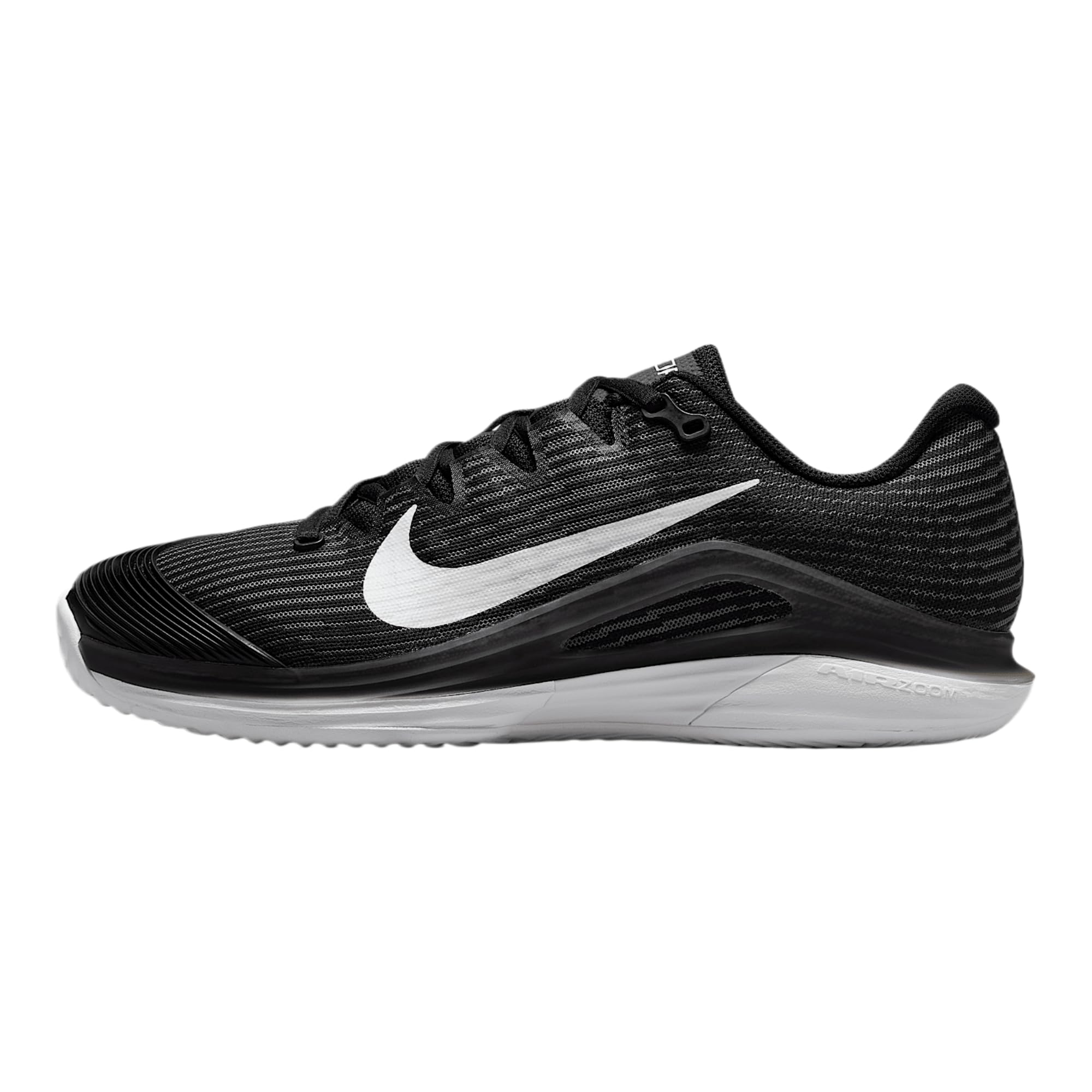 Vapor 12 Women's Clay Court Tennis Shoes (HQ6027-001, Black/Dark Smoke Grey/White) Size 7