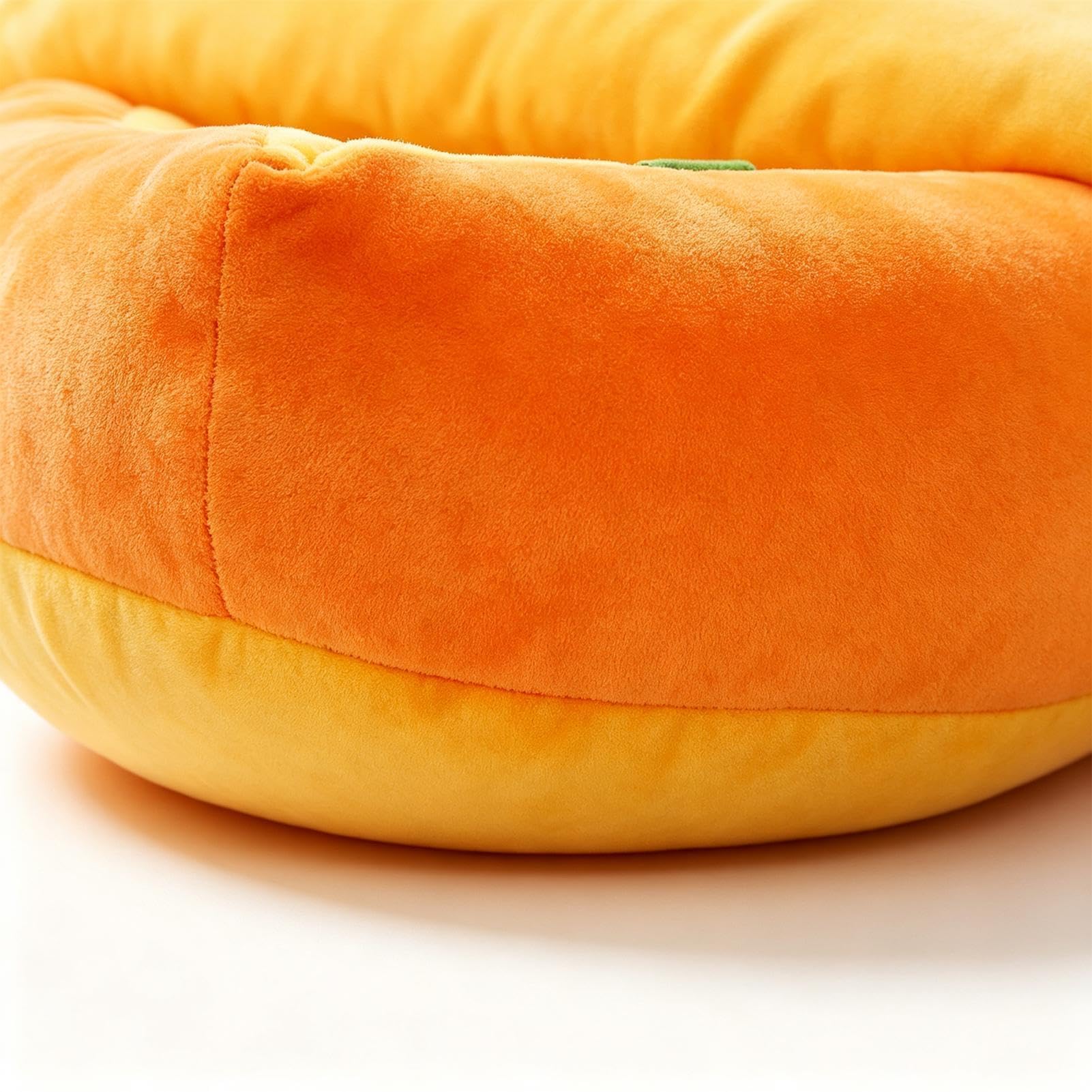 Cuccia per Cani Carota Lavabile Calmante Morbido Divertente Comodo Arredo | Cuccia Da Cani Tappetino Da Gatti Per Cuccioli Coniglietti Camera Da Soggiorno Balcone