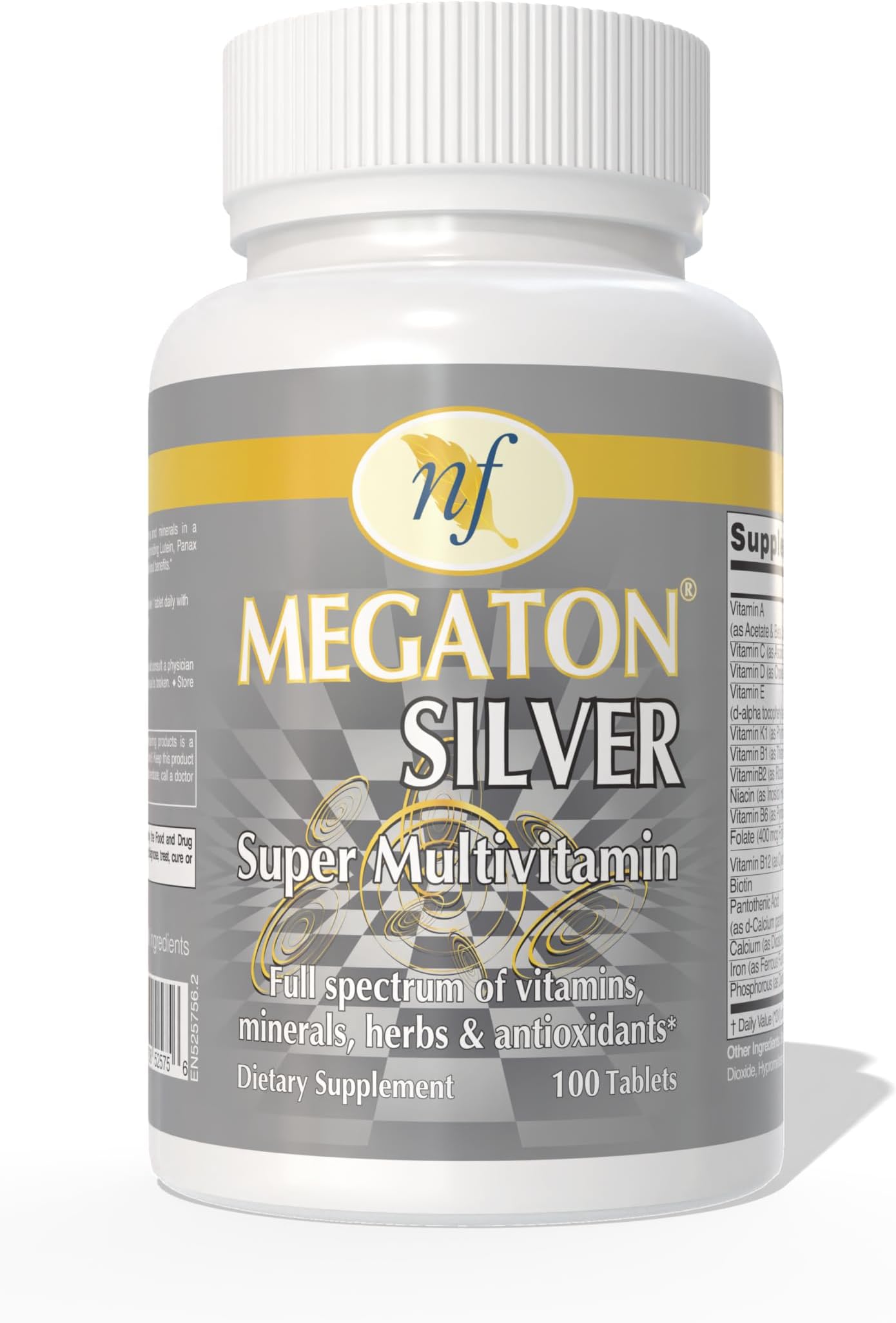 NATURAL FERVOR MEGATON SILVER 100s
