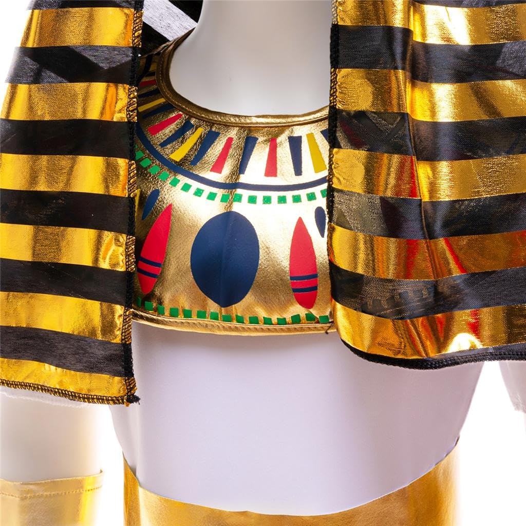 Lito Angels Costume da Faraone Egiziano per Bambino, 4-13 Anni
