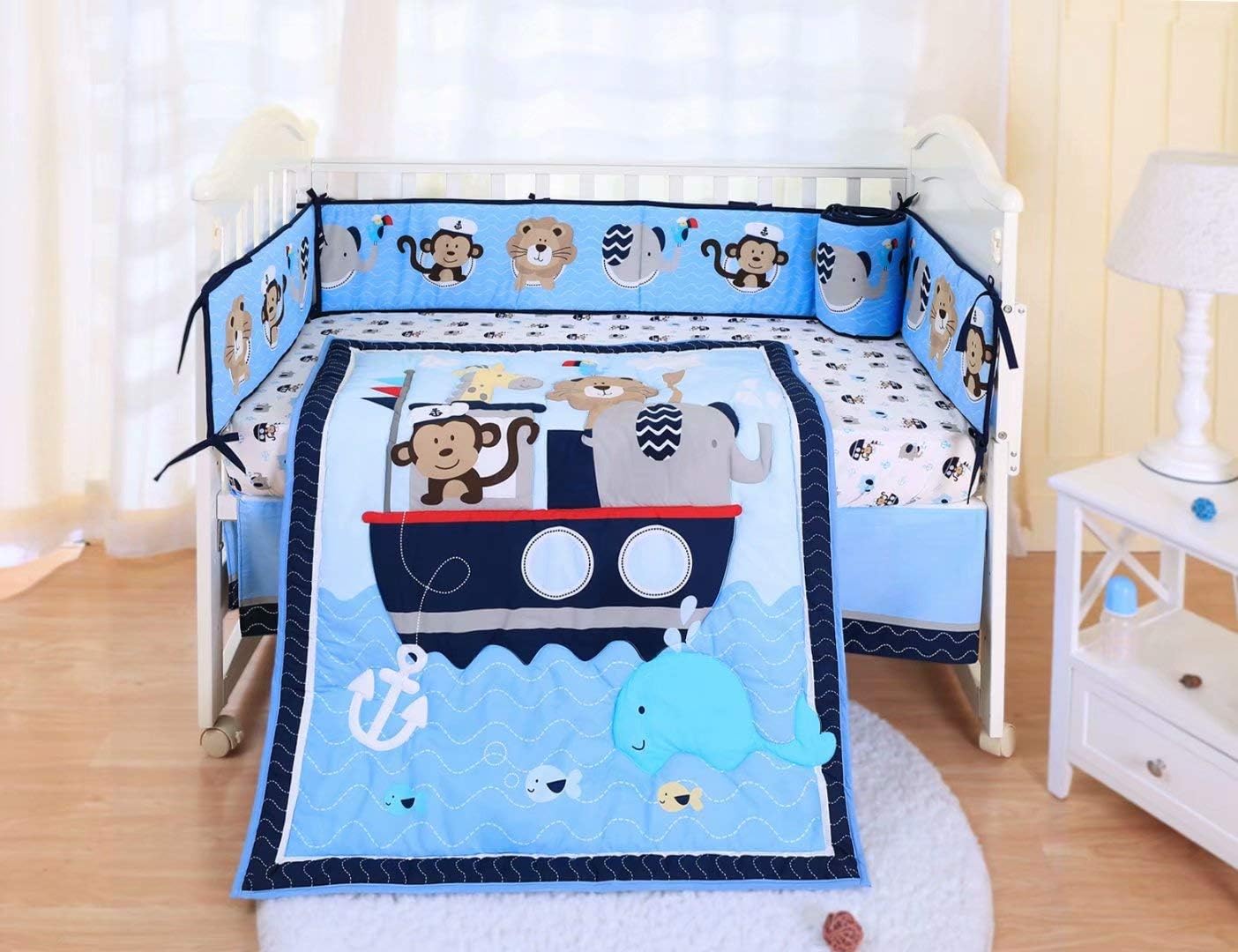 mini crib bedding sets amazon