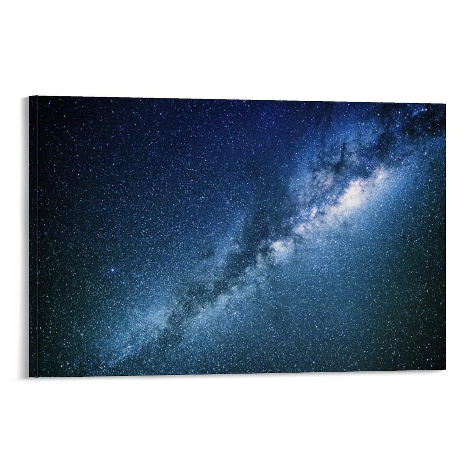 Blue Galaxy(1) Space Poster Office Room Decor Cosmic Starry Sky Wall Art Posters for Wall Decoration 24x36inch(60x90cm)