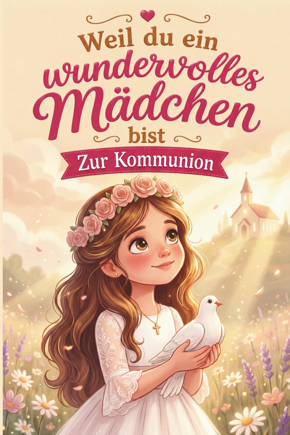Zur Kommunion: Kommunionsgeschenk für Mädchen mit stärkenden Kurzgeschichten über Mut, Freundschaft, Glaube und Selbstvertrauen | Liebevolles Geschenk zur Erstkommunion