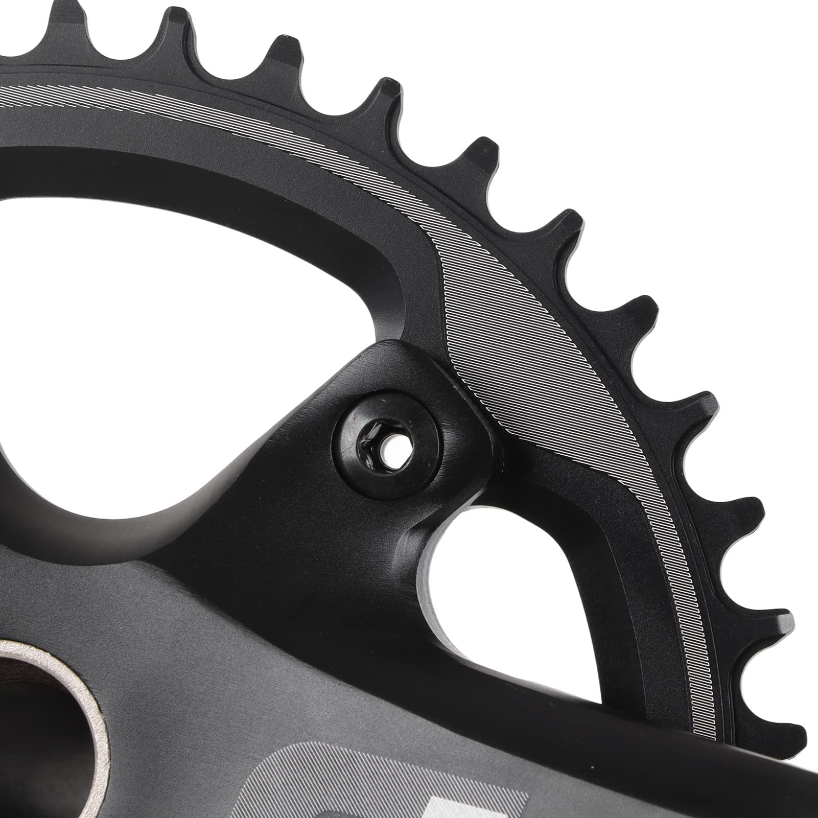 Korba rowerowa 42T Wydrążona zintegrowana tarcza rowerowa 170 mm Mechanizm korbowy Ulepszony czarny do rowerów szosowych