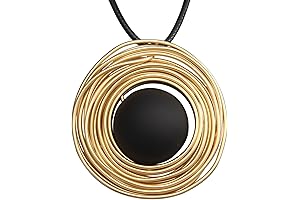 Leather Cord Necklace Chain Multilayer Necklace for Women