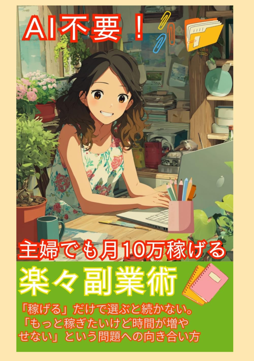 AI不要！主婦でも月10万稼げる楽々副業術