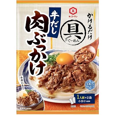 キッコーマン食品 キッコーマン 具麺 牛だし肉ぶっかけ 100g