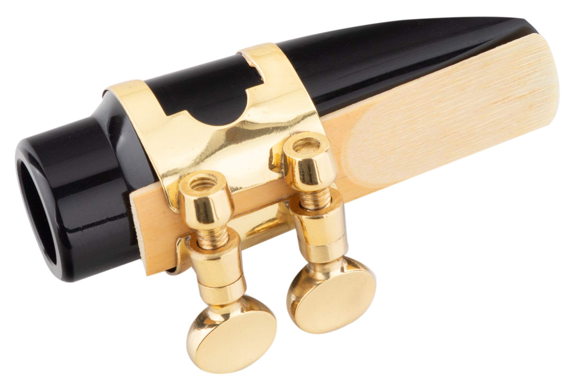 LSS-20L Sassofono Soprano dritto - in ottone laccato - Suono potente e rotondo - Incluso bocchino ESM di produzione tedesca e custodia leggera con imbracatura zaino - laccato