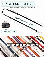 Vista 3 de Correas de cuero de repuesto para bolsos, correa de bolso, correas cruzadas de repuesto ajustables