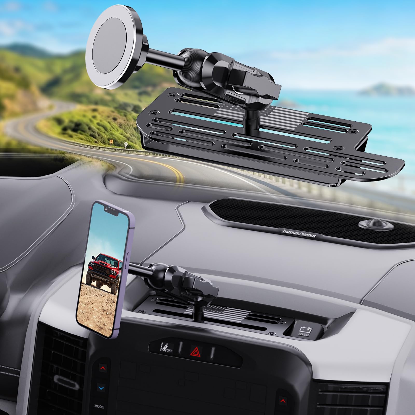 SwiftGaze Stainless Steel Mount for Ram