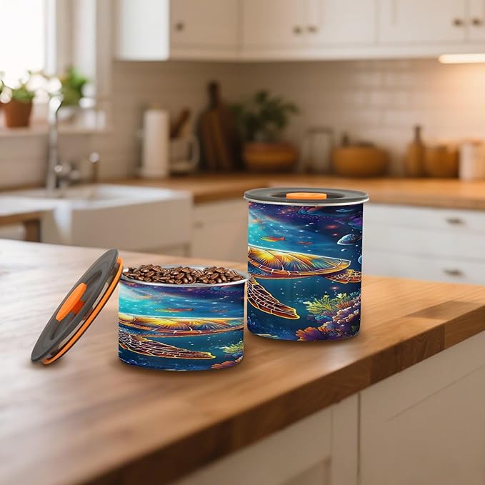 ALAZA Dispensador de Alimentos 17 oz Acero Inoxidable Multicolor miniatura 2