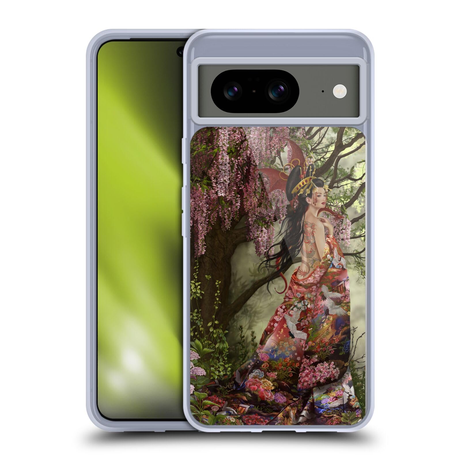 Funda de Gel Bosque Profundo para Google Pixel 8 Compatible con MagSafe Head Case Designs 8