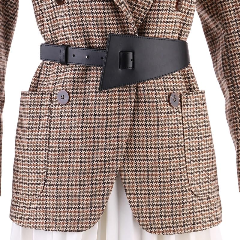 Belt For Women's Decoration With Coat Down Jacket Shirt Sweater Versatile Waist Closure Wide Waist Closure2