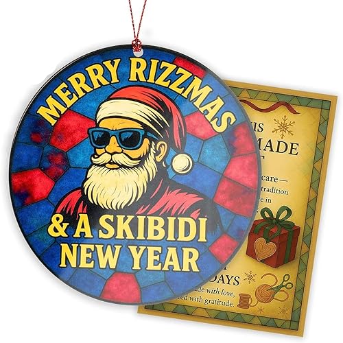 Miniatura 21 de Adornos de muñeco de nieve para árbol de Navidad, adornos de Navidad 2025, decoración de Feliz Navidad 2025, lindo adorno de Navidad de muñeco de