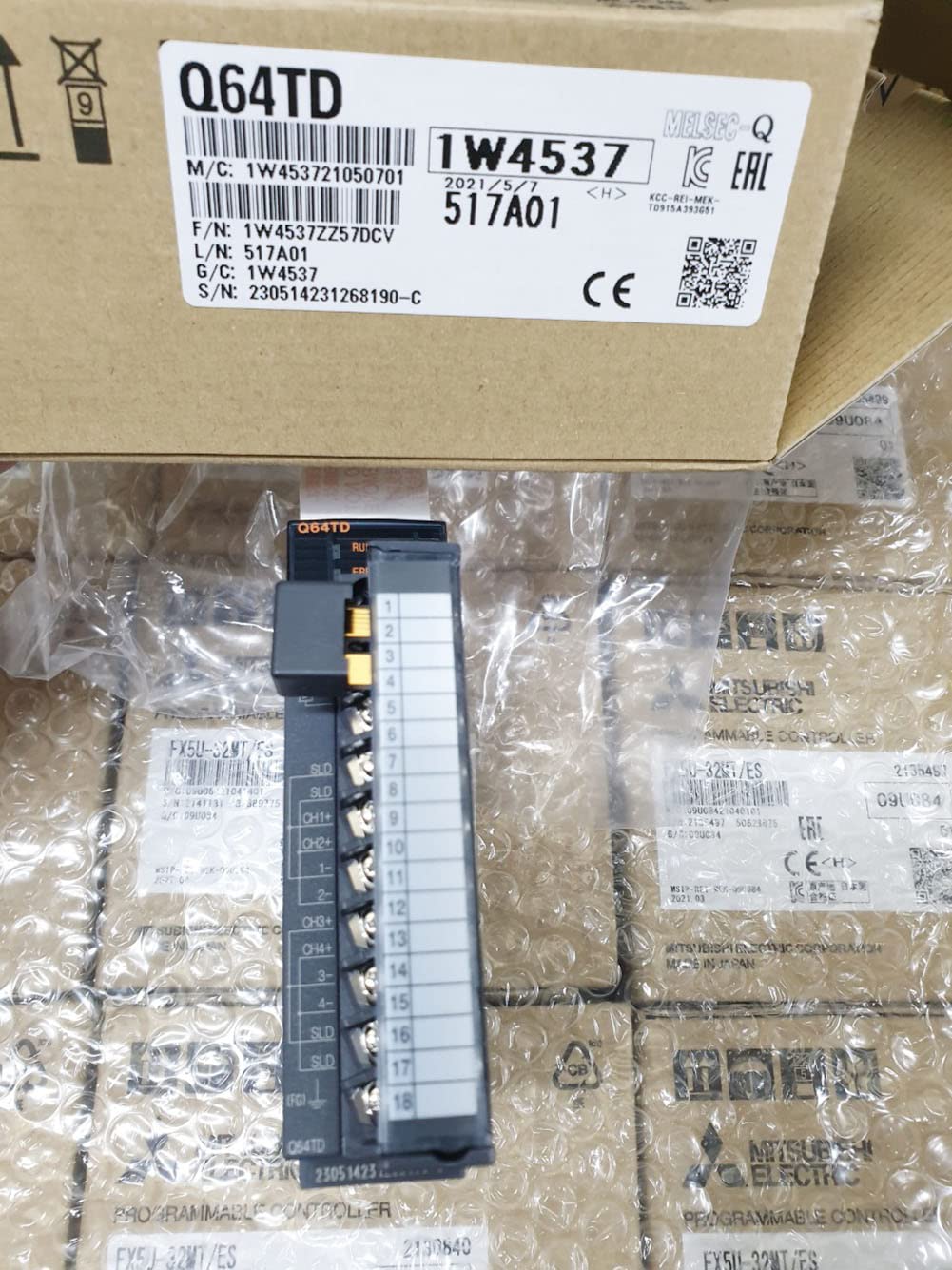 Amazon.co.jp: Q64TD 熱電対入力ユニット MELSEC-Q シーケンサ : 産業 