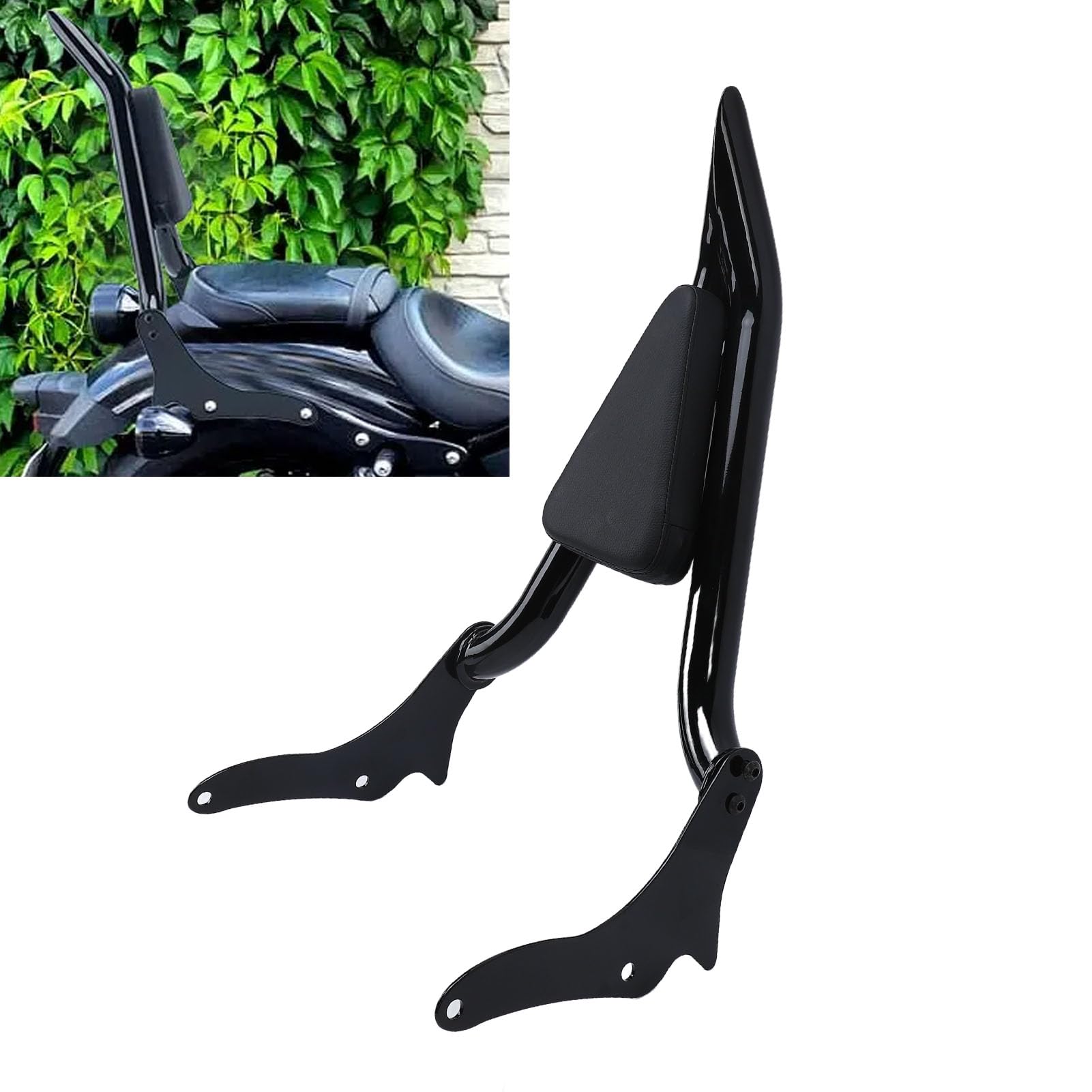 Respaldo Trasero para Motocicletas, Reemplazo de Barra Sissy Desmontable para Pernos 950 XV950 XVS950 2013 2025, Reemplazo de Barra Sissy de Respaldo Desmontable con