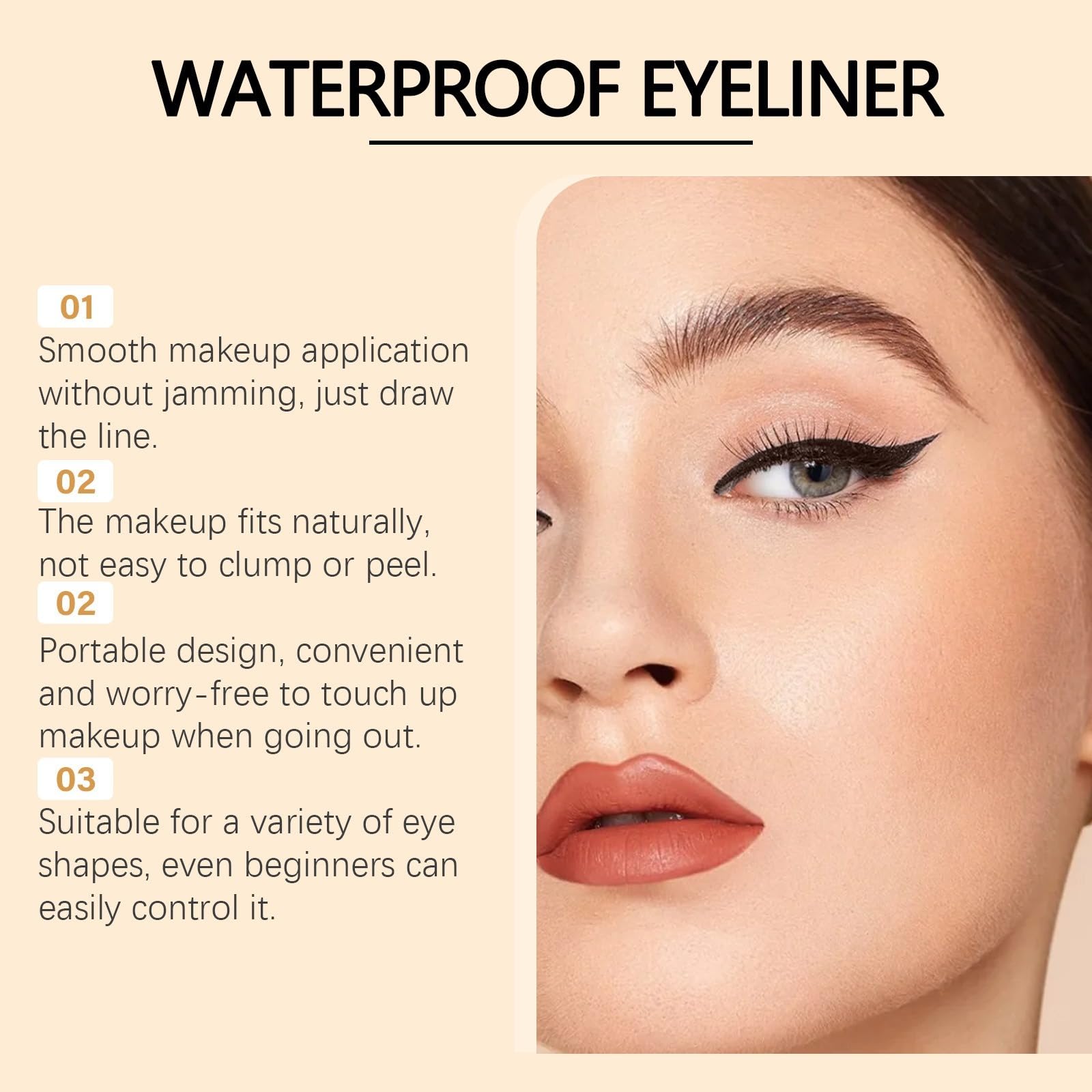 Gamma eyeliner waterproof: matita gel eyeliner waterproof, lunga tenuta e consistenza setosa