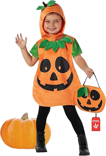 Miniatura 1 de Morph Disfraz de calabaza para niños pequeños, disfraz de calabaza de Halloween para niños, disfraz de calabaza para niñas y niños, disfraz de