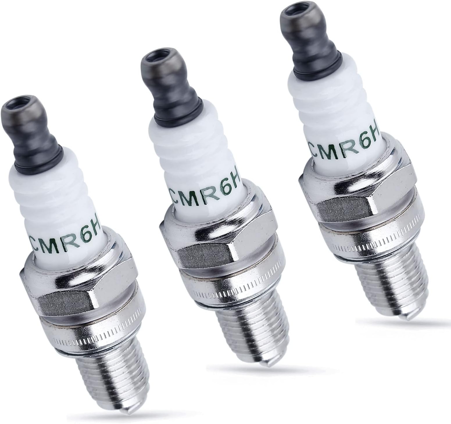 Haishine 3 Pack CMR6H Spark Plugs, (3365) Carded Spark Plug OEM Replacement for Stihl FS90 FS100 FS110 HL90 HL110 HT100 KM90 Trimmer Weedeater BR500 BR550 BR600 Blower