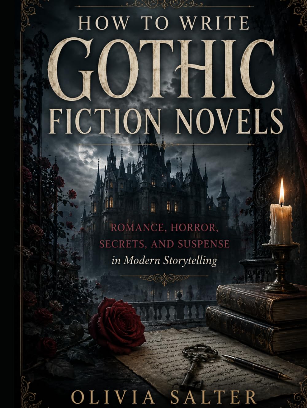 Writing Guide: How to Write Gothic Fiction Novels: Romance, Horror, Secrets, and Suspense in Modern Storytelling: Mastering Atmosphere, Obsession, and ... Modern Fiction Writing Masterclass Series)
