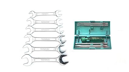 Taparia TK019 802, DEP06 Screwdriver, Spanner Set, 6 Pc