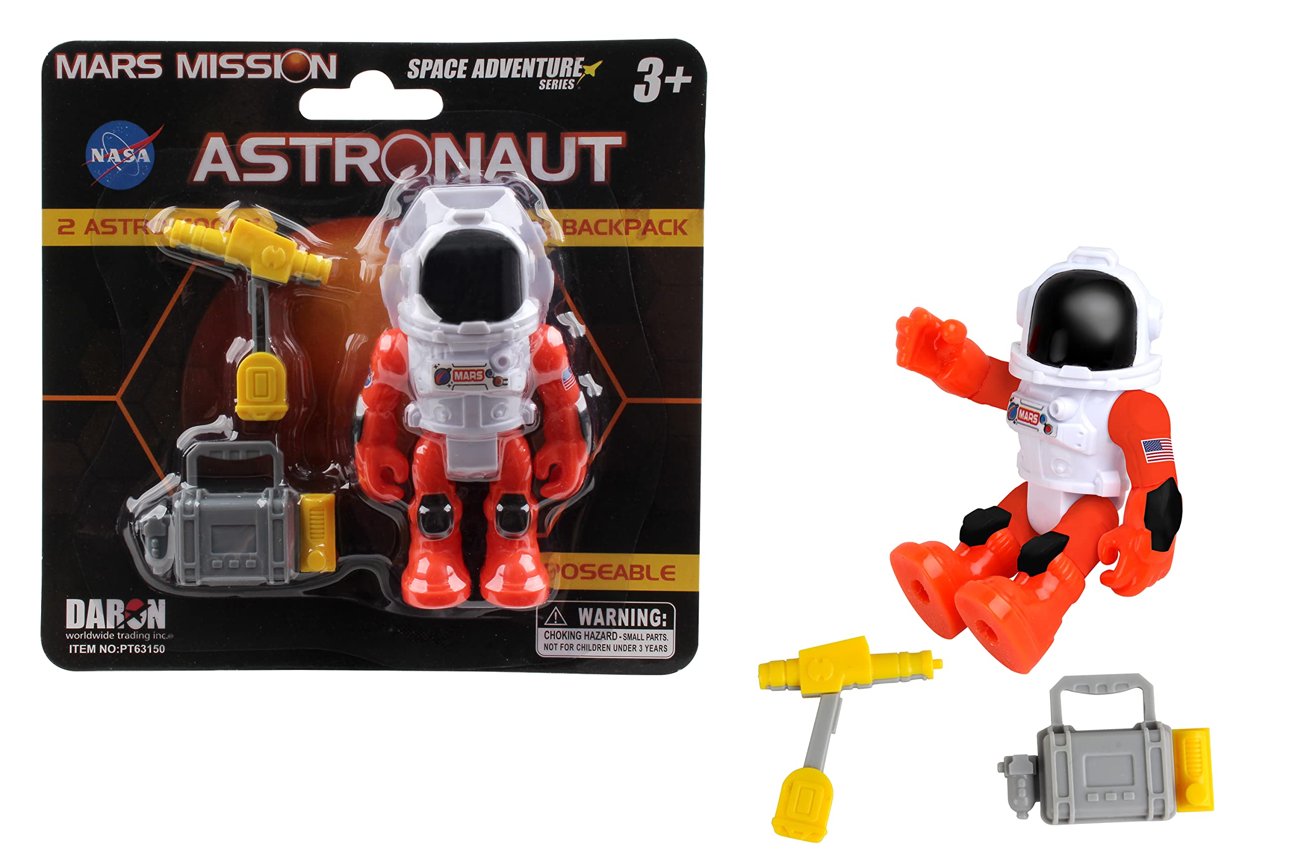 Daron Mars Mission x Space Adventure Series: Mars Astronaut w/Tools (PT63150)