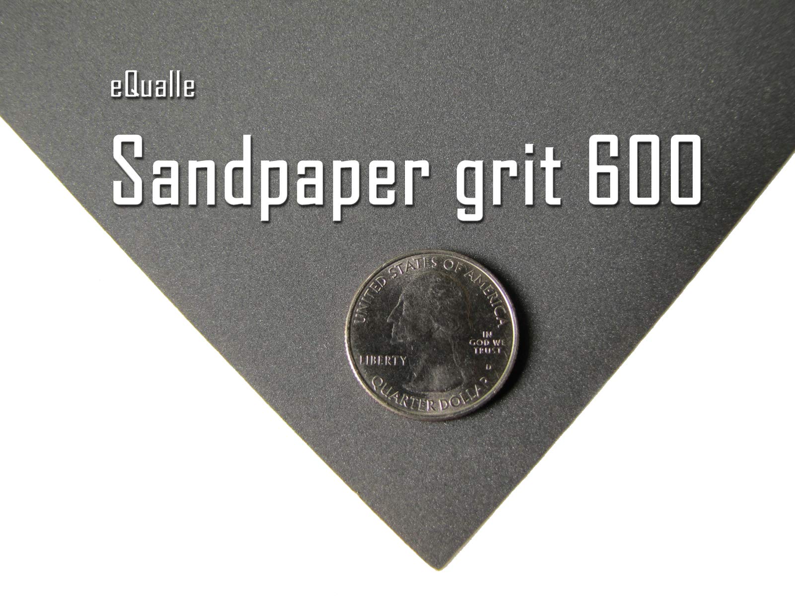 Papel abrasivo | 50 hojas | Grano 600 | Super fino | 9" x 11" | Papel de lija impermeable