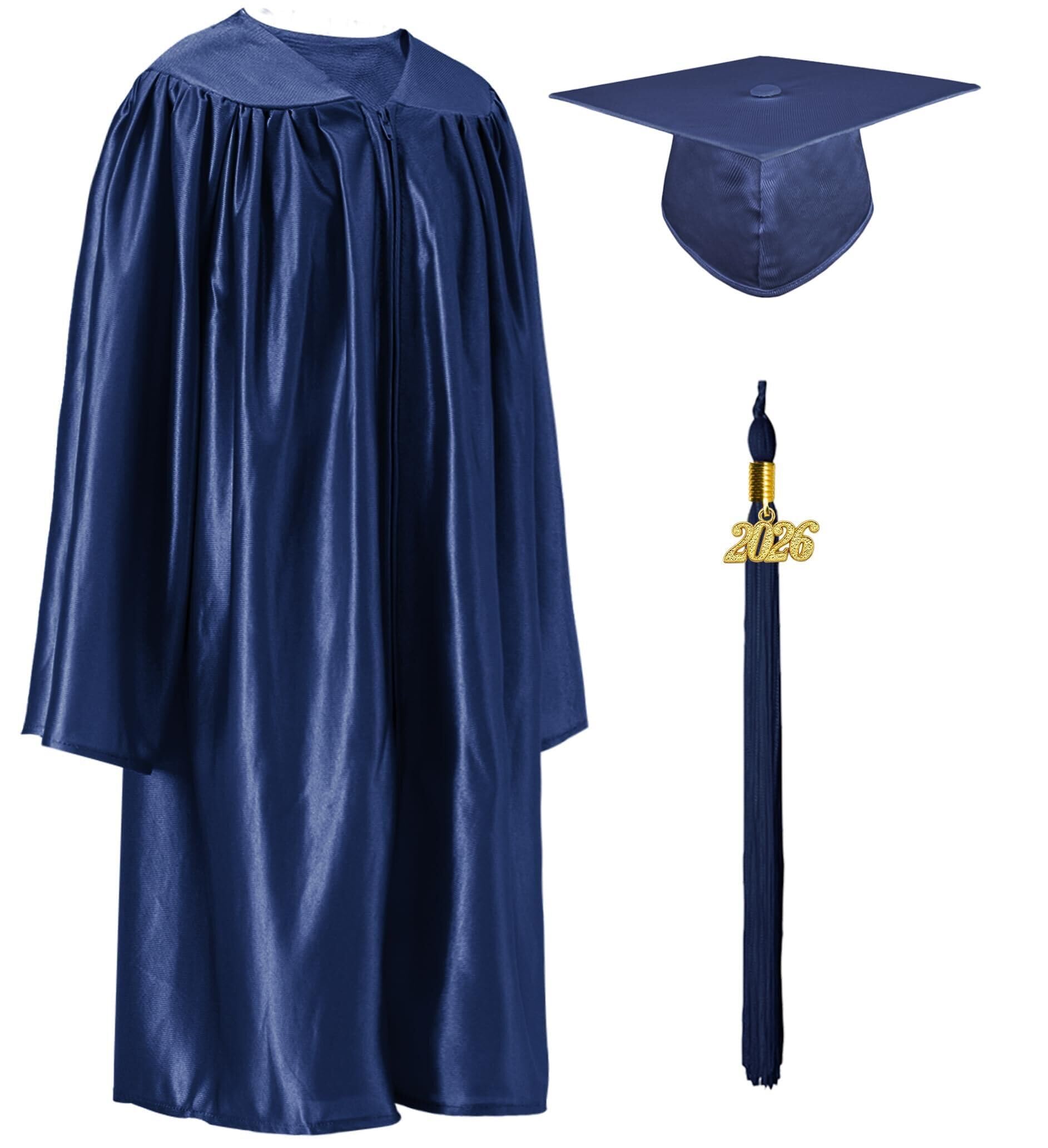 GraduatePro Kinder Abschluss Talar und Doktorhut 2026 Quaste Für Vorschule Kindergarten Abschlussfeier