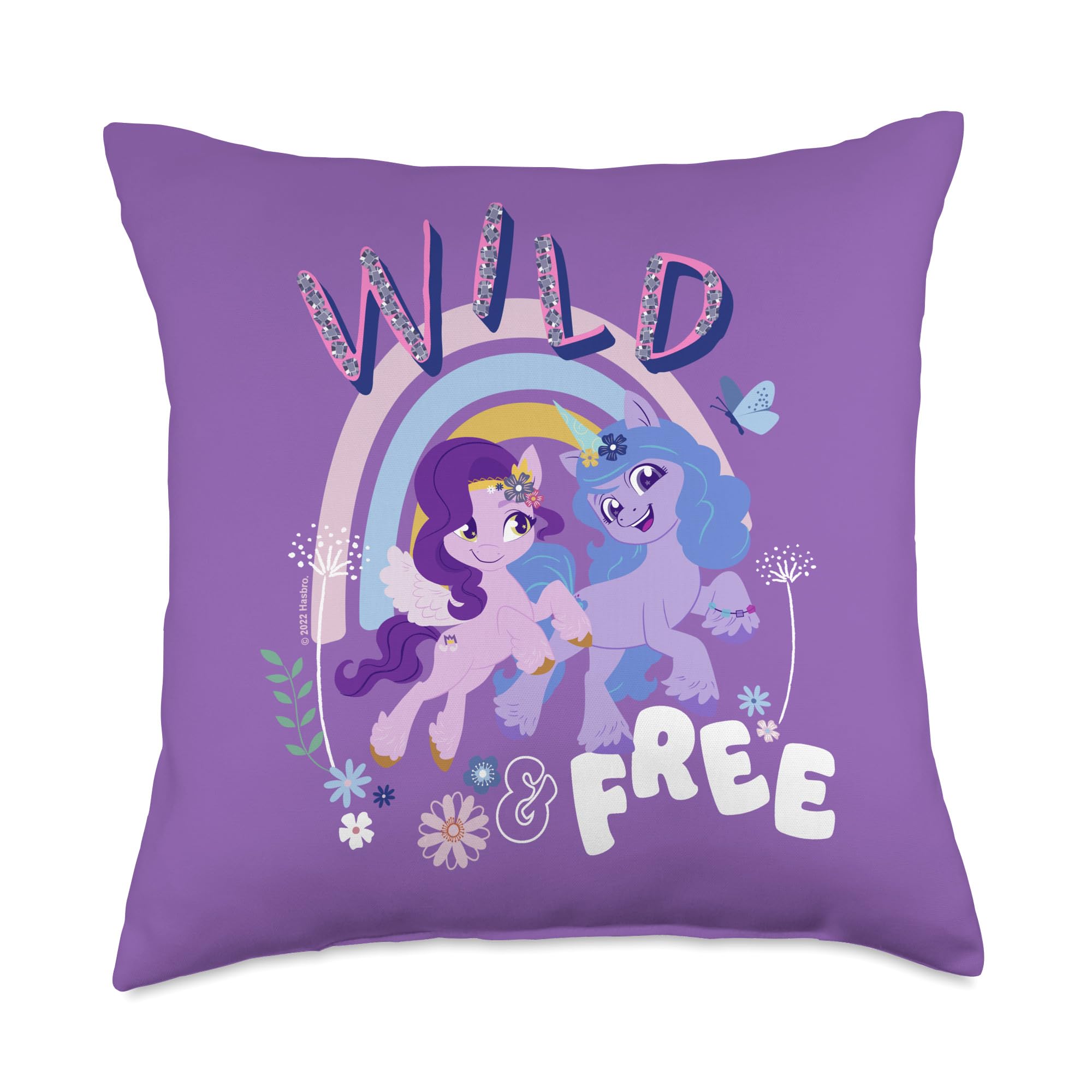 Coussin My Little Pony anti-plat oreiller de sol souple pour jeu enfant