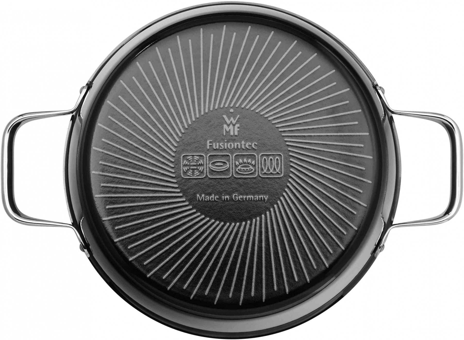WMF Fusiontec Inspire - Pentola grande, 20 cm, coperchio in vetro, a