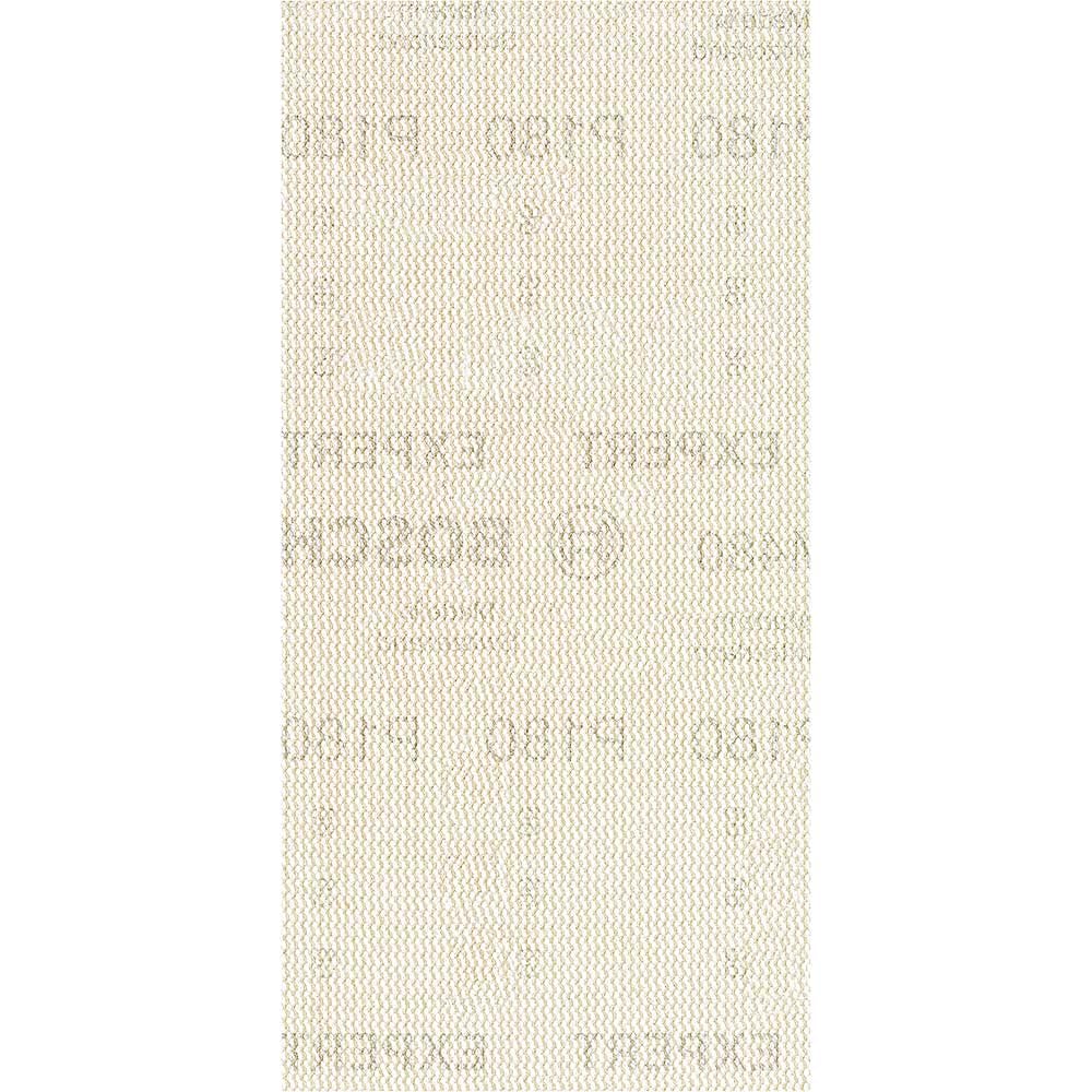Bosch Professional 10x Expert M480 Sanding Net (for Hardwood, Paint on wood, 93x186 mm, Grit 180, Accessories Orbital Sander)