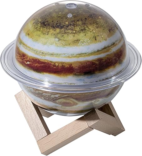 Humidificador pequeño tamaño pequeño, luz nocturna para dormitorio de niños. Regalo para niños (Júpiter)