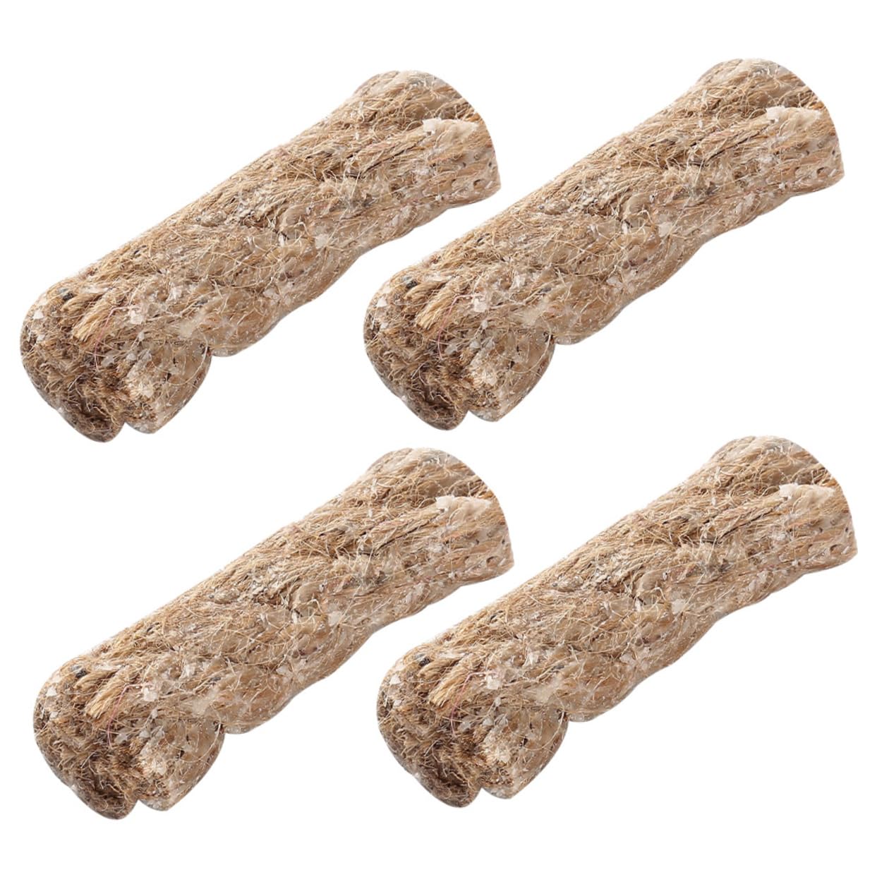 WHAMVOX Portable Fire Starter Ropes 4 Pack Ropes for Outdoor Use Camping Tool Fire Lighter Ropes for Signal Fires Emergencies