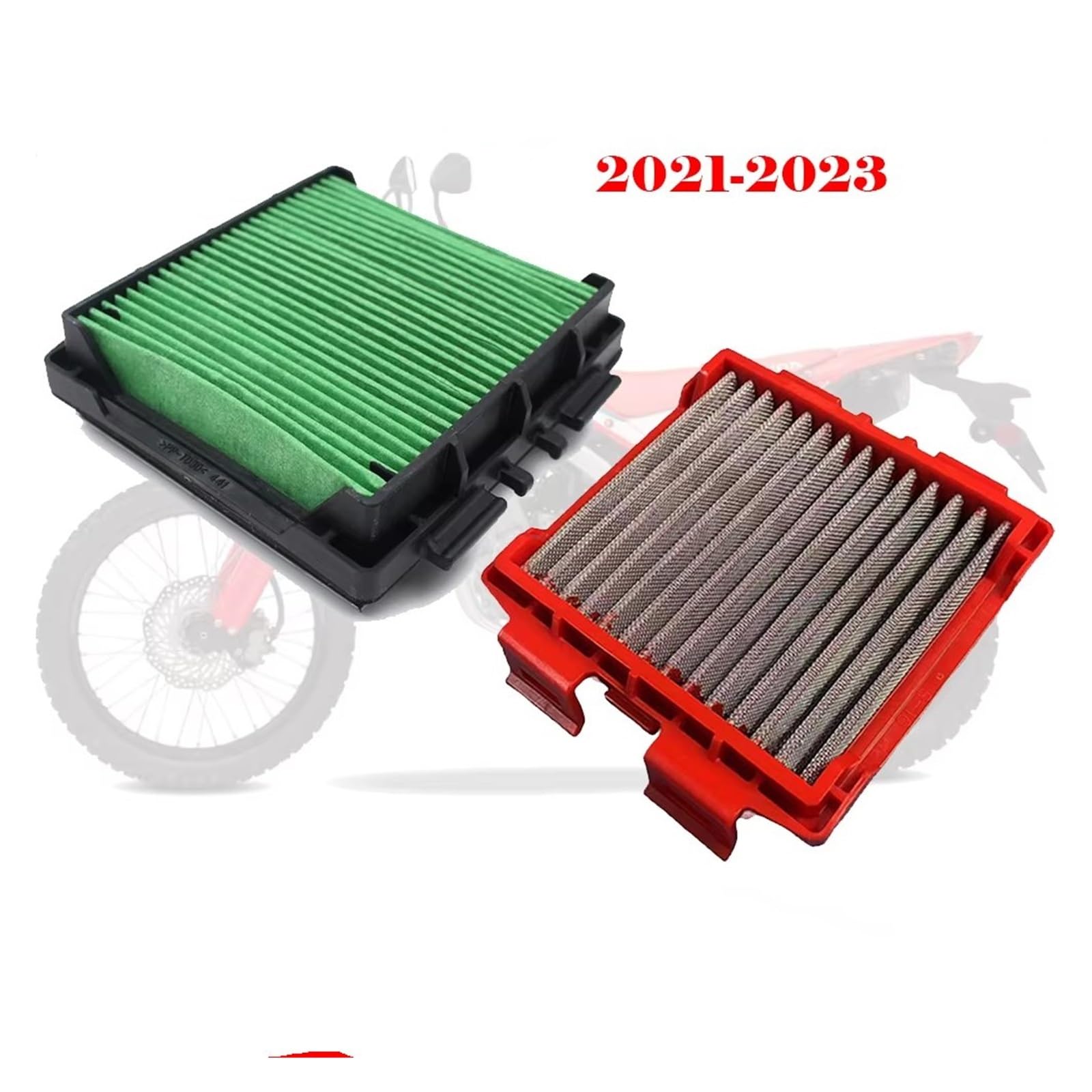Filtro Aspirazione Aria Moto Per CRF300L Per CRF300RL | Filtro aria motore moto Rally 2021-2023 300cc(High Flow)