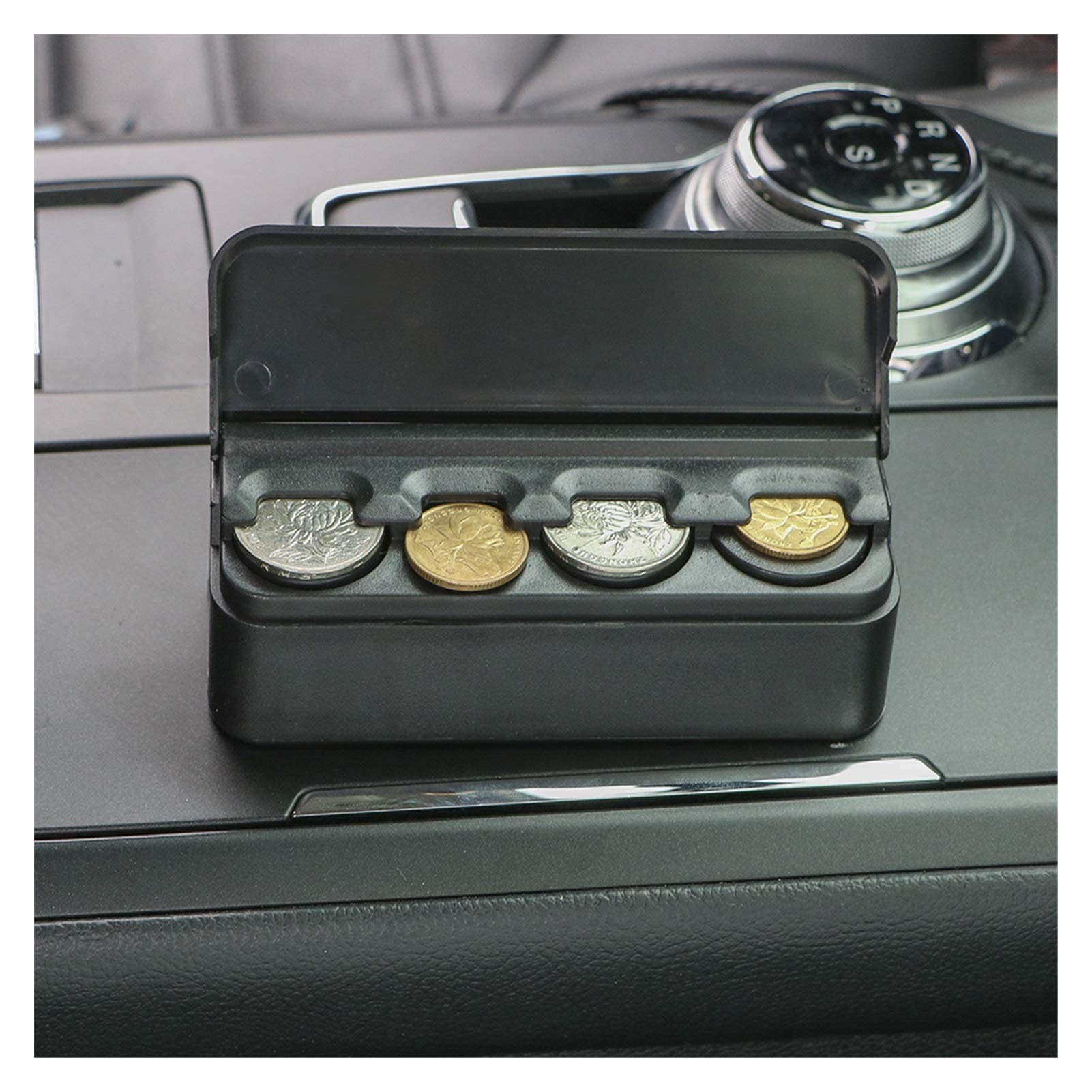 Car Boot Organizer Car Orginazer Coin Case torage Box Holder Contenitore Car Coin Holder Black Car-Styling A to Accessories Plastic Car Trunk Organizer