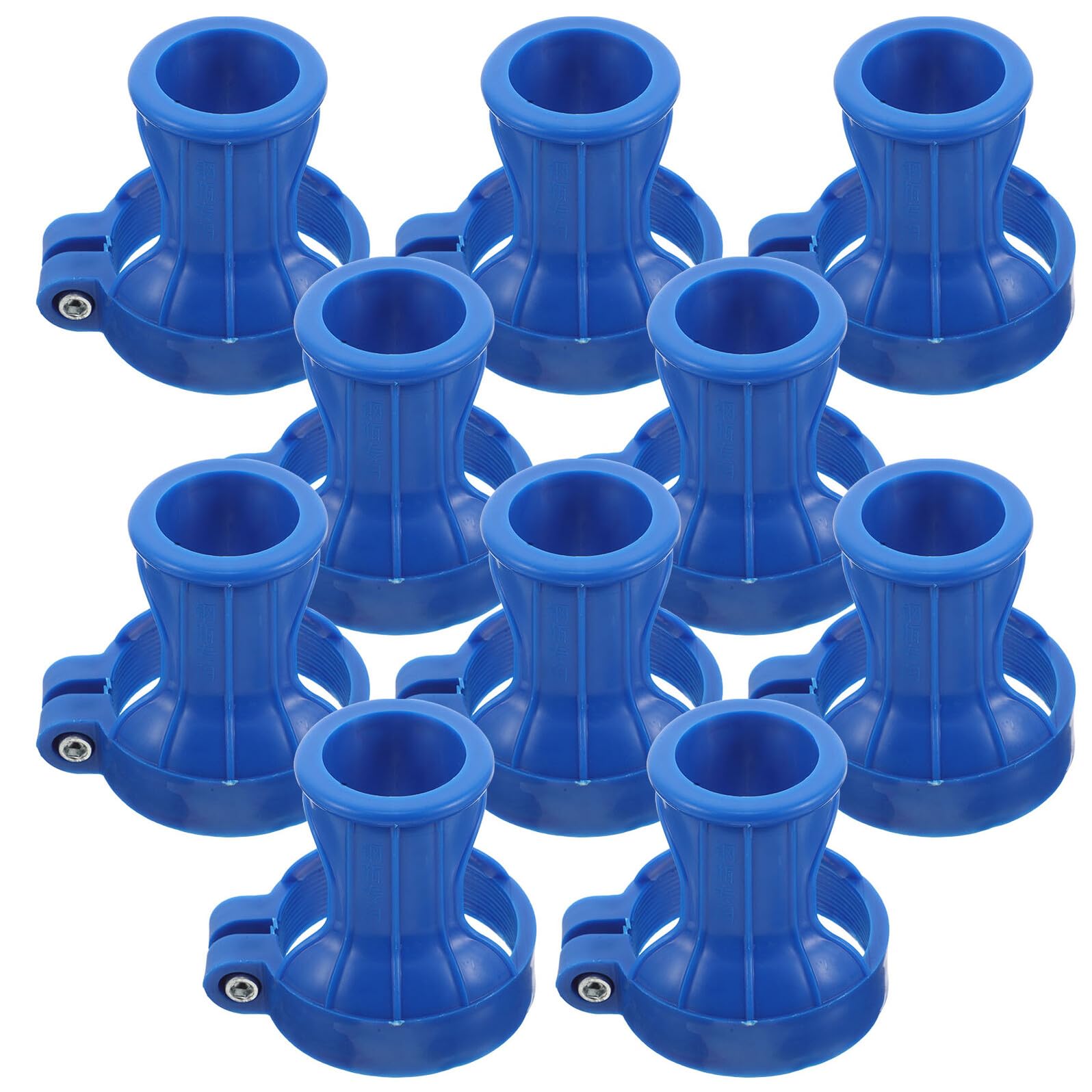 Bouchon valve bouteille oxygène bleu universel en plastique pour plongée x10