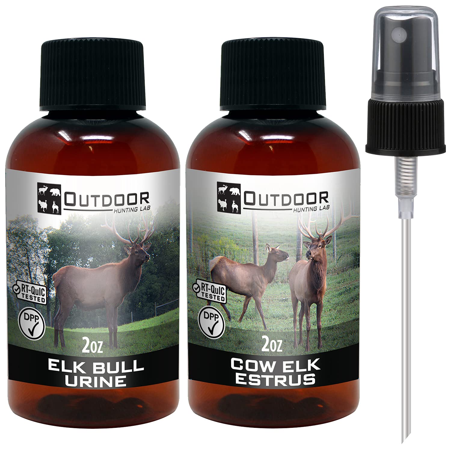 Elk Bull Urine Scent | 2 oz | Natural Deer Cover Scent Lure Attractant
