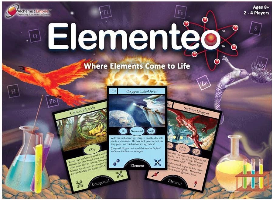 Alchemist Empire, Inc. Elementeo Chemistry Card Game V2