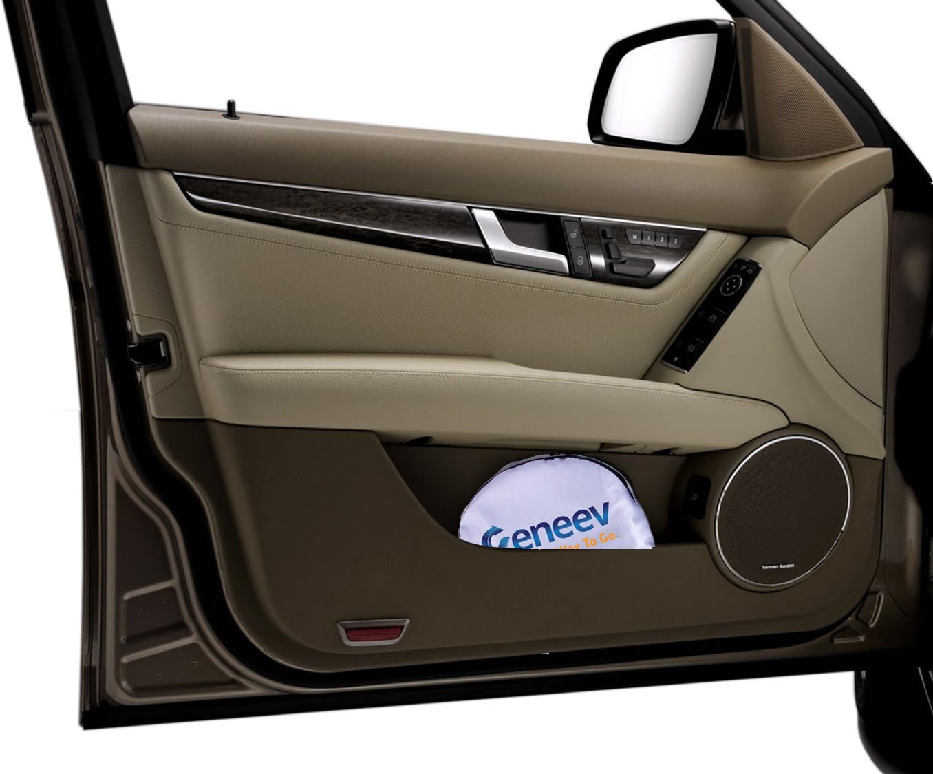 Veneev UV Ray Deflector Car Windshield Sun Shade