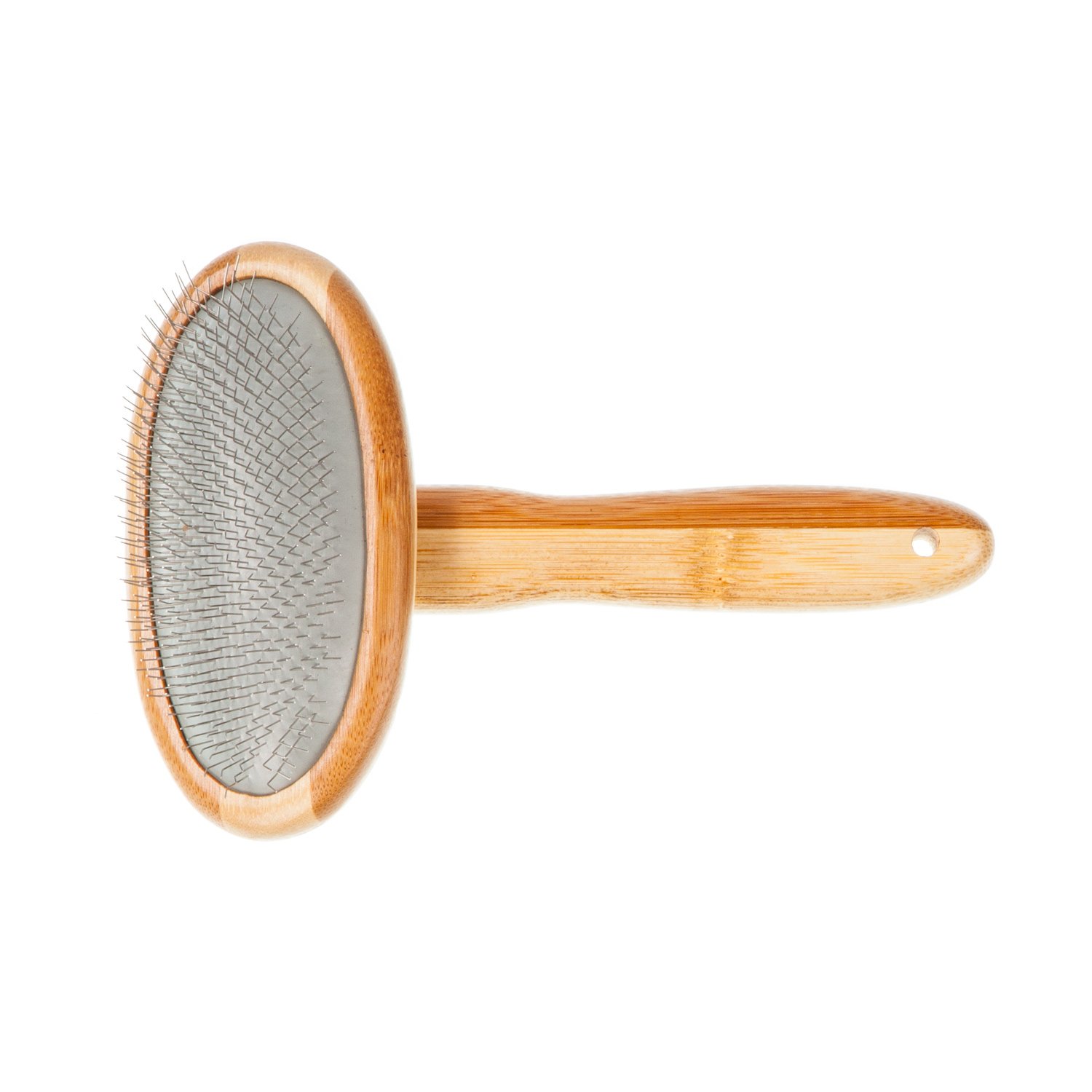 The Wool Company Luxury Sheepskin Brush | Eco-Friendly Bamboo Brush for Sheepskin Rug | Deep Combing to Restore Softness