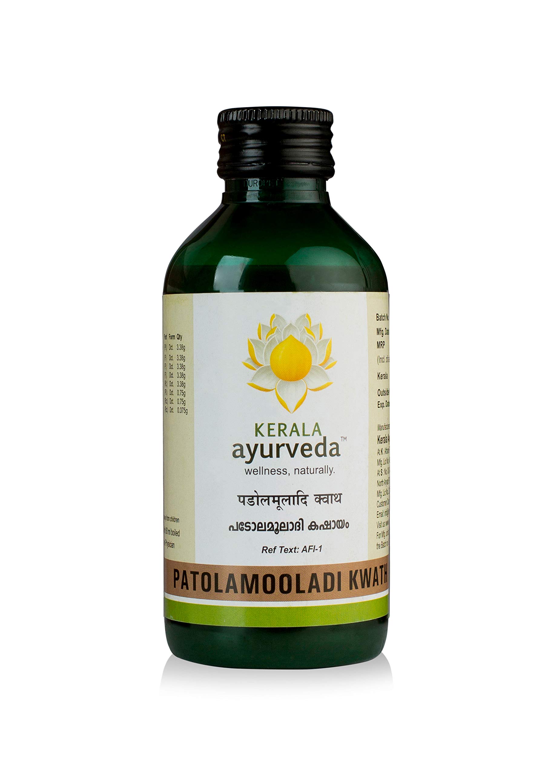 See full amazon price history chart for Kerala Ayurveda Patolamooladi Kwath 200 Ml Kerala Ayurveda Patolamooladi Kwath 200 Ml (B07R4VBSL3) Amazon Price History, Amazon Price Tracker