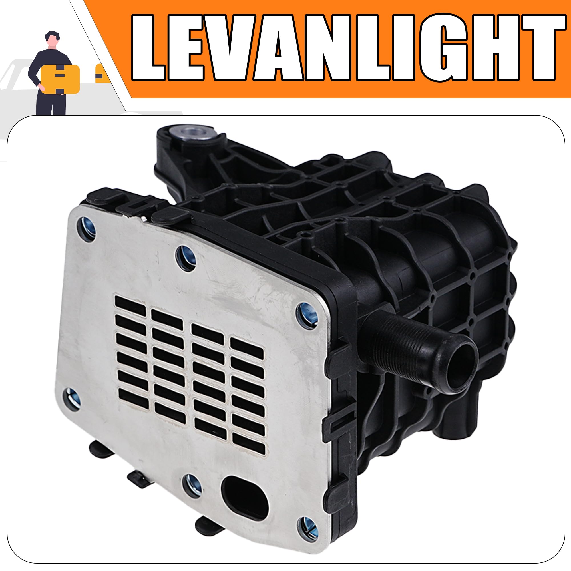 EGR - Válvula de escape para enfriador EGR de repuesto para 308 3008 508 5008 C4 II C5 III DS4 DS5 2.0 BlueHDi Focus III Kuga II 2.0 TDCi Reemplaza #1861749, 2267338, 3553004, 9807 59308 0