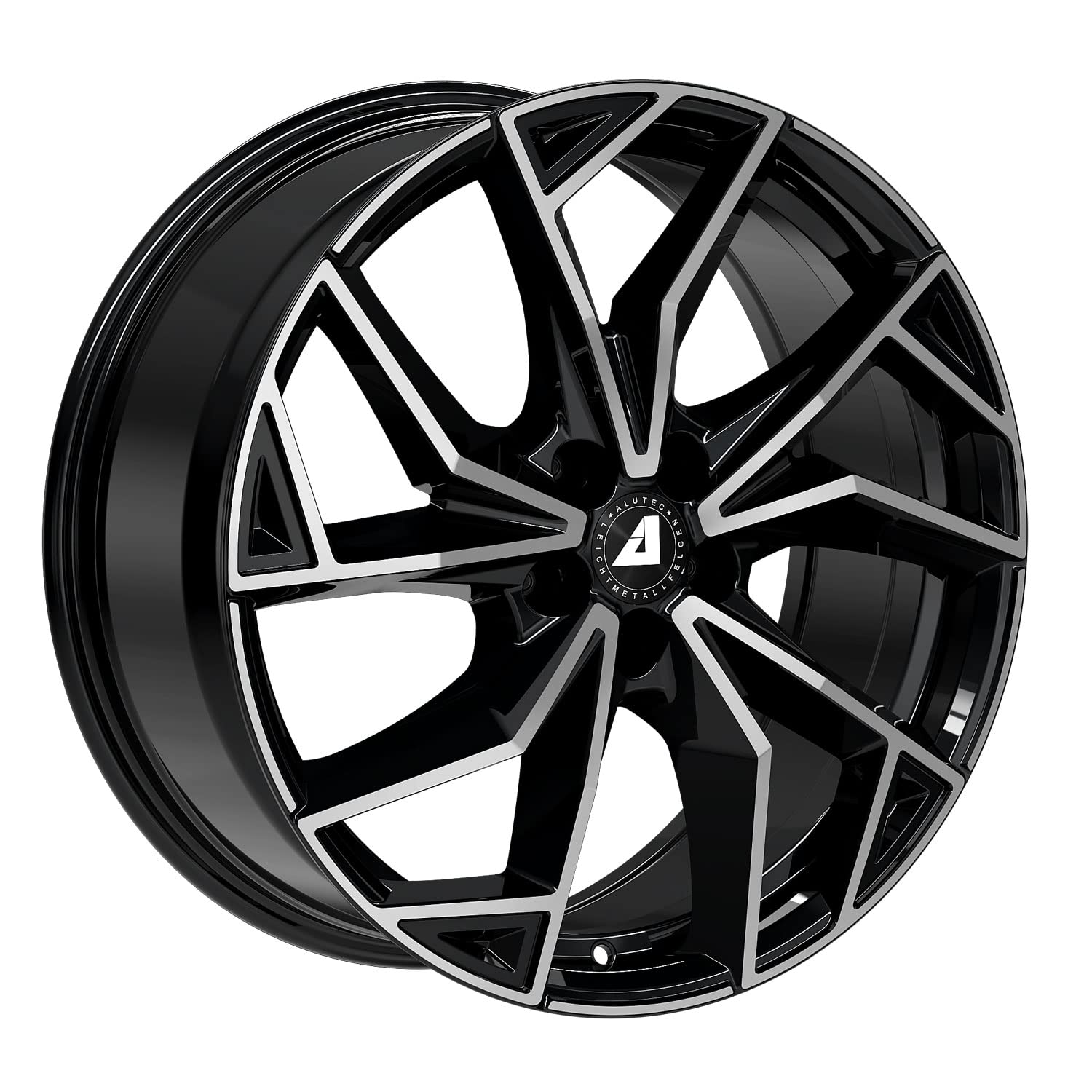 4 x felgi Alutec ADX.02 7.5Jx18 ET40 5 x 114,3 diamentowo-czarne, polerowane przód kompatybilne z FIAT Sedici