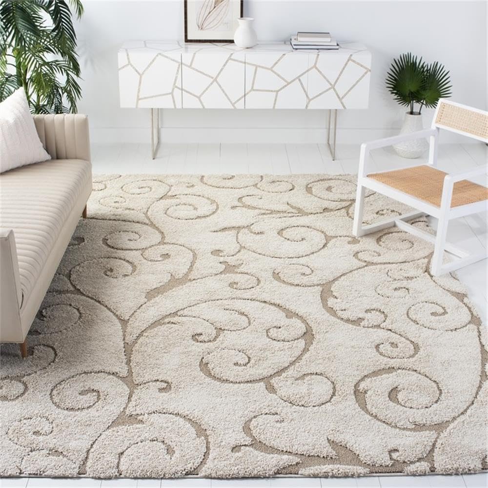 BOWERY HILL 9'-0" x 12'-0" Power Loomed Rug in Cream/Beige