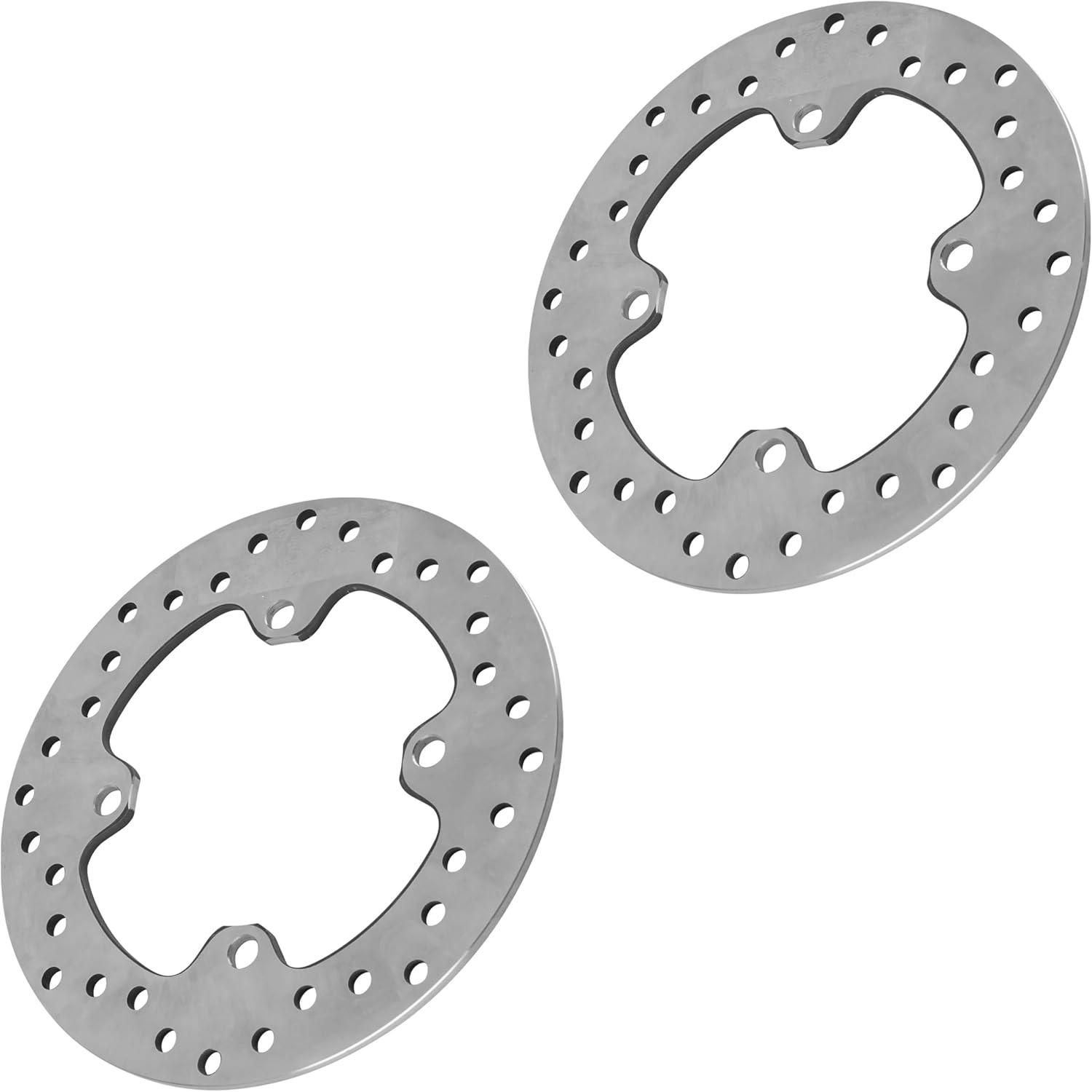 Caltric Front/Rear Brake Disc Rotor Compatible with Honda Pioneer 1000-5 SXS1000M5 2016 2017 2018 2019 2020 2021