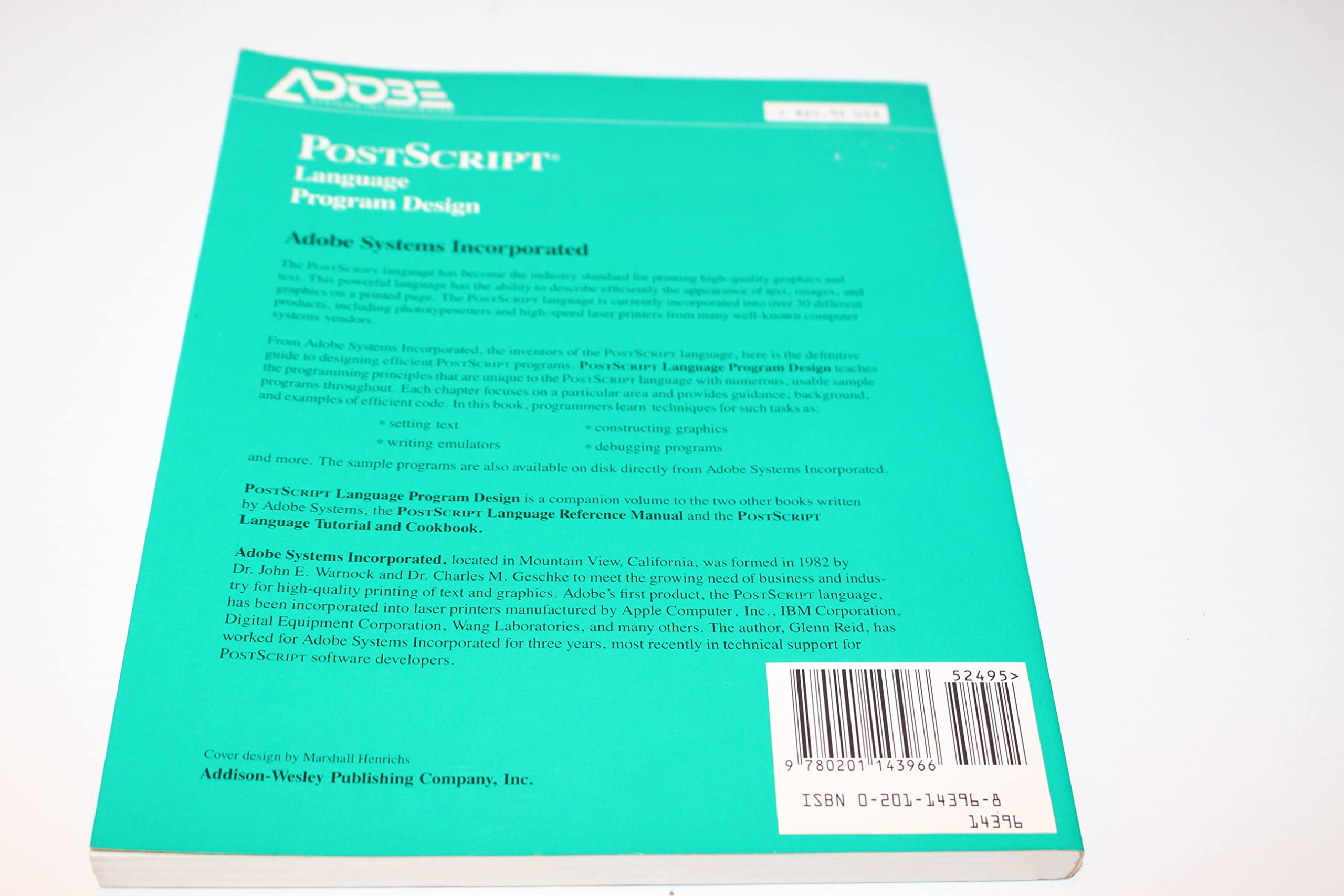 PostScript Language Program Design